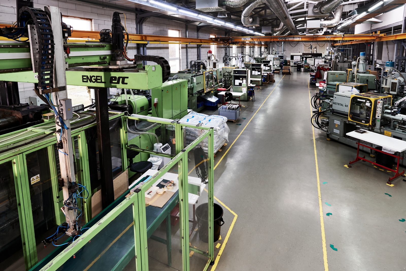 Injection moulding hall, Tokod